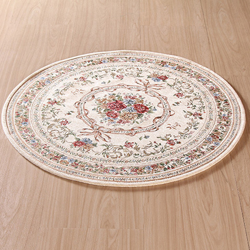 Avtoit | Olden Multi-Colored Victoria Carpet Polypropylene Floral Carpet Non-Slip Back Stain Resistant Pet-Friendly Carpet for Bedroom