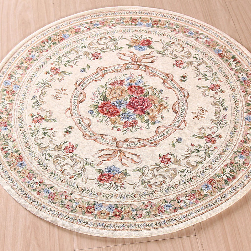 Avtoit | Olden Multi-Colored Victoria Carpet Polypropylene Floral Carpet Non-Slip Back Stain Resistant Pet-Friendly Carpet for Bedroom
