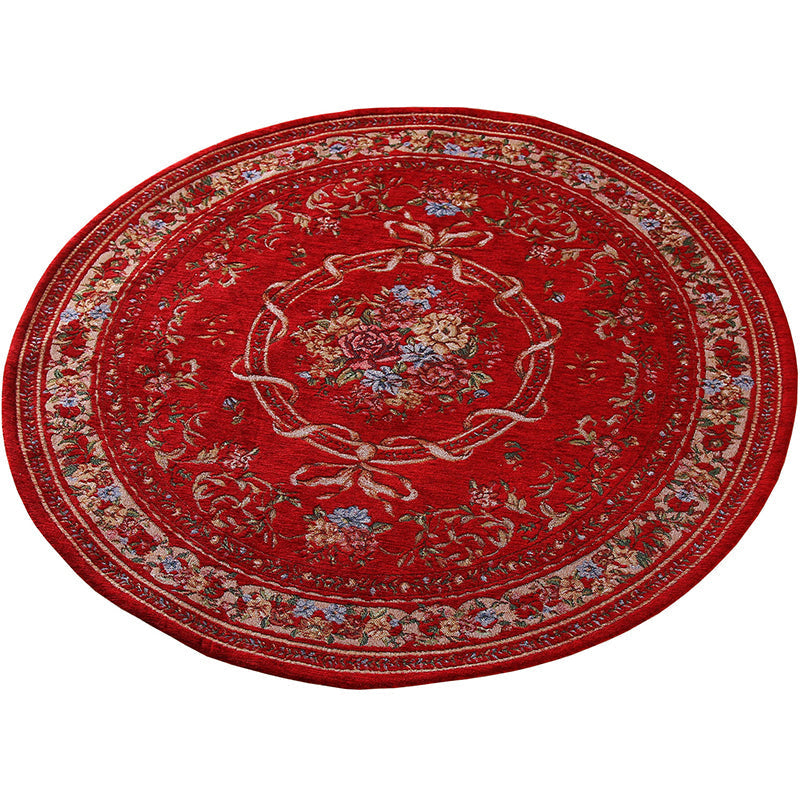 Avtoit | Olden Multi-Colored Victoria Carpet Polypropylene Floral Carpet Non-Slip Back Stain Resistant Pet-Friendly Carpet for Bedroom