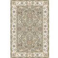 Avtoit | Washed Jacquard Print Rug Multicolor Persian Rug Synthetic Non-slip Washable Stain-resistant Rug for Tearoom