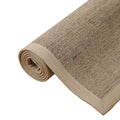 Avtoit | Simple Multicolor Solid Area Rug Jute Lodge Rug Machine Washable Rug for Indoor with Border for the Living Room