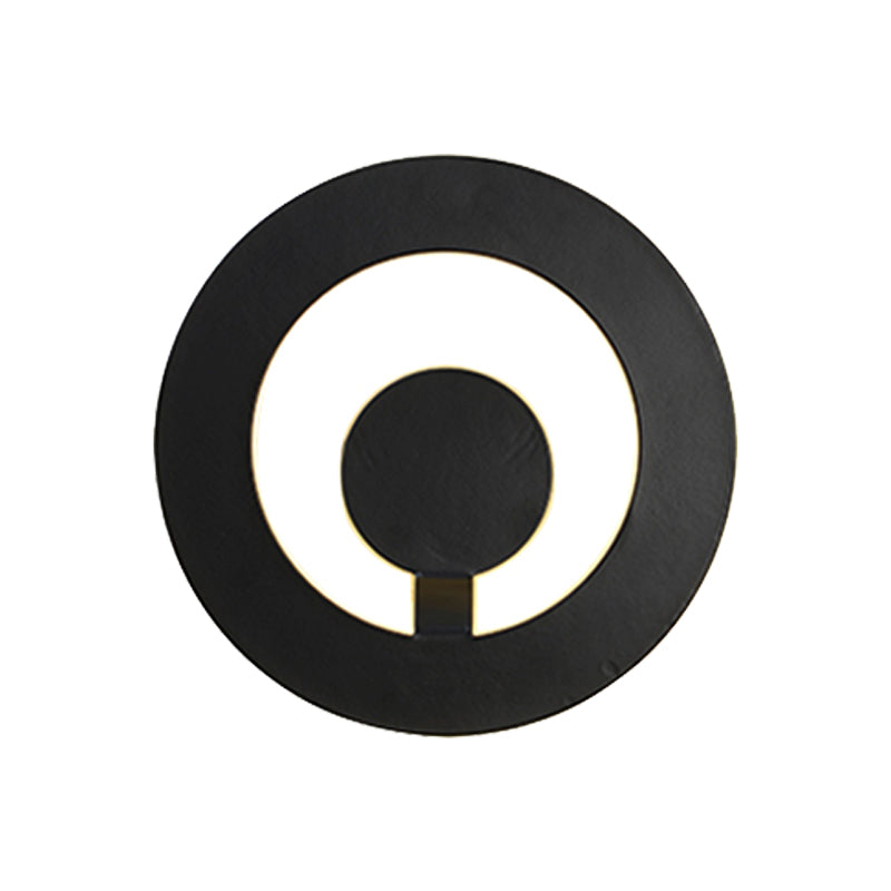 Avtoit | Black/White Super Thin Wall Light Modern Acrylic Living Room Wall Lamp, Warm/White Light