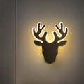 Avtoit | Black/White Antler Wall Light Contemporary Acrylic LED Wall Lamp in Warm/White Light