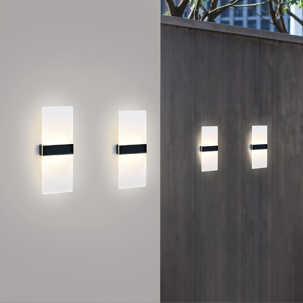Avtoit | LumaZen Solar LED Wall Lamp | Weatherproof | Solar Powered Outdoor Lighting | Garden & Patio Decor