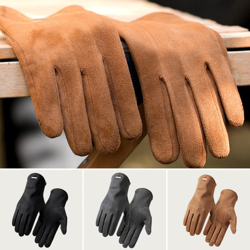Avtoit | Cold-resistant suede gloves