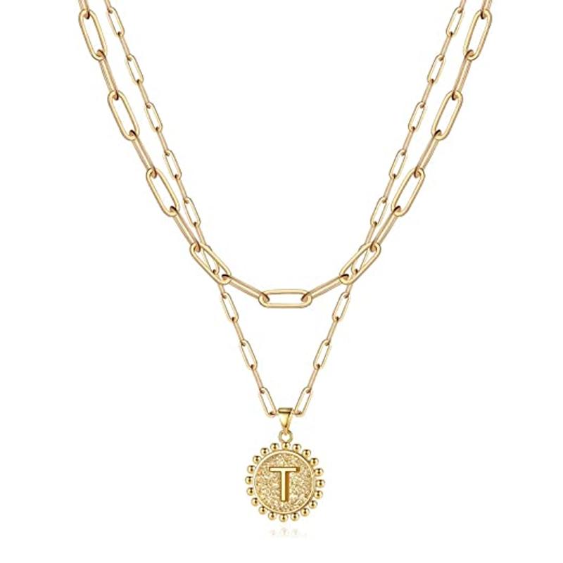Avtoit | Golden Initial Necklaces for Women