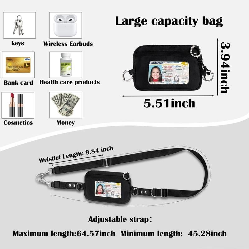 Avtoit | Adjustable Phone Lanyard Crossbody Strap with Wallet