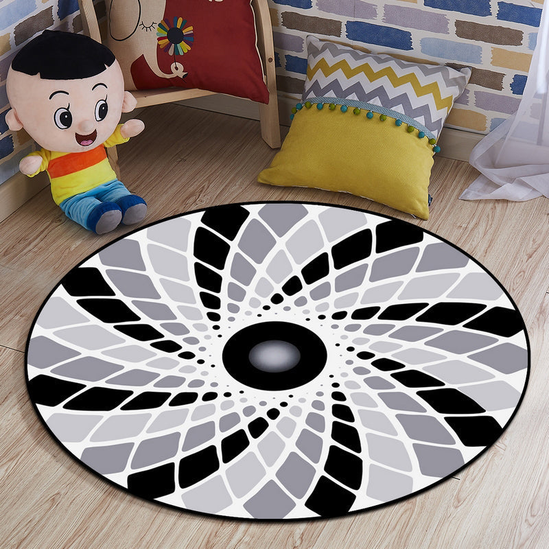 Avtoit | Multi-colored comfort carpet cotton blend animal print carpet pet-friendly maintenance-friendly carpet for children's room