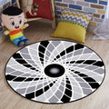 Avtoit | Multi-colored comfort carpet cotton blend animal print carpet pet-friendly maintenance-friendly carpet for children's room