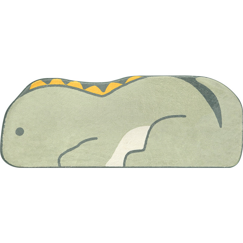 Avtoit | New Cartoon Animal Rug Multicolored Soothing Rug Synthetic Stain Resistant Non-Slip Rug for Children's Room