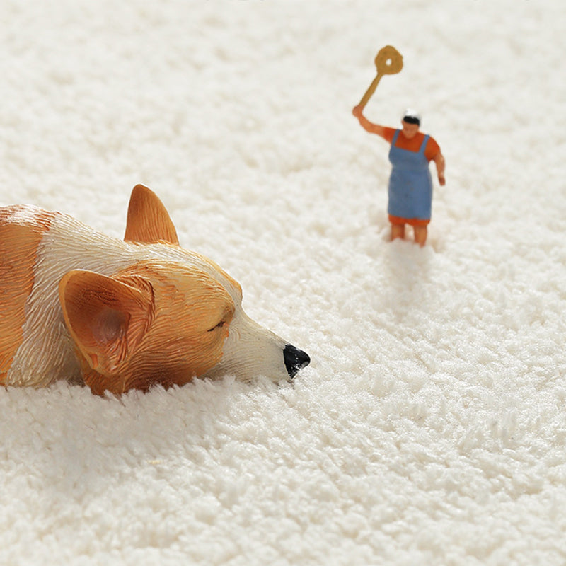 Avtoit | Colorful beautiful carpet polypropylene cartoon animal pattern rug non-slip washable area rug for children's bedroom
