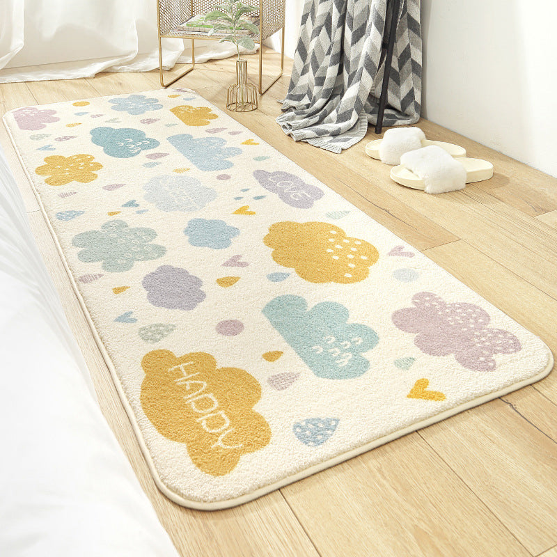 Avtoit | Colorful beautiful carpet polypropylene cartoon animal pattern rug non-slip washable area rug for children's bedroom