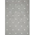 Avtoit | Colorful Kids Room Rug Comfort Polka Dot Print Rug Cotton Blend Pet Friendly Washable Rug
