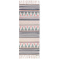 Avtoit | Americana Bedroom Rug Multicolored geometric print area rug machine washable easy care with fringes