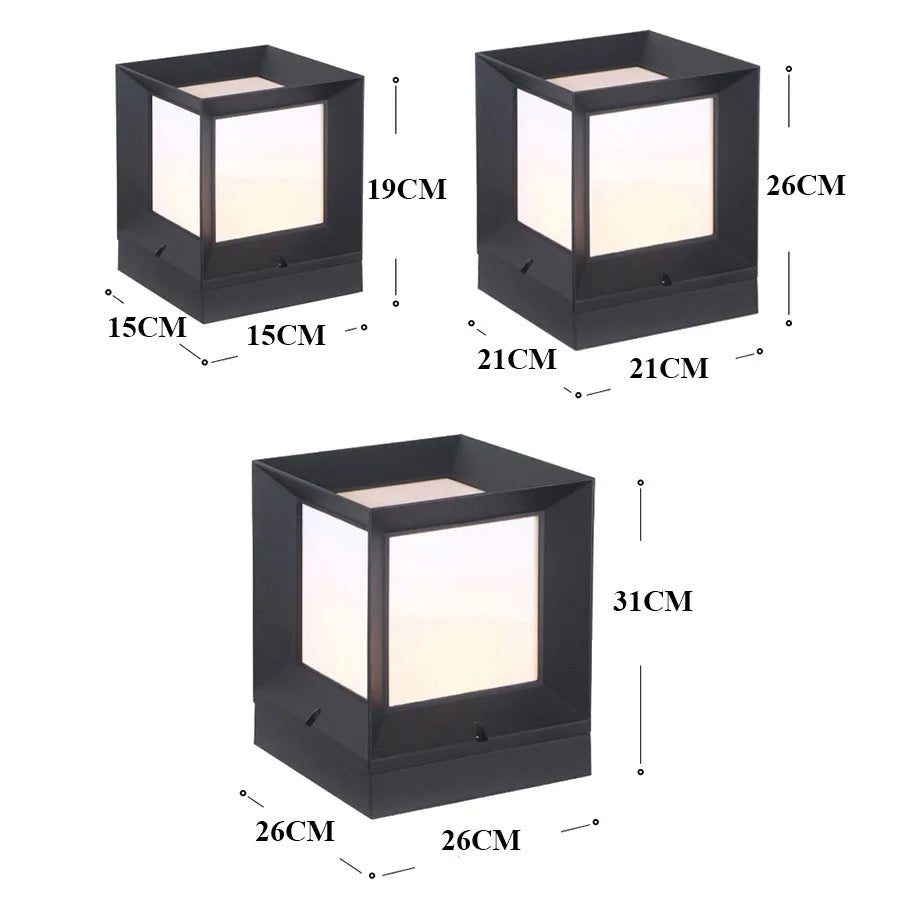 Avtoit | Cube Column Lamp
