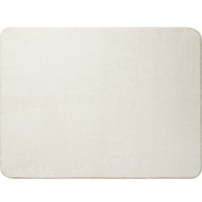 Avtoit | Relaxed Bedroom Rug Multicolored Simple Rug Lambswool Non-Slip Back Easy to Care for Washable Indoor Rug