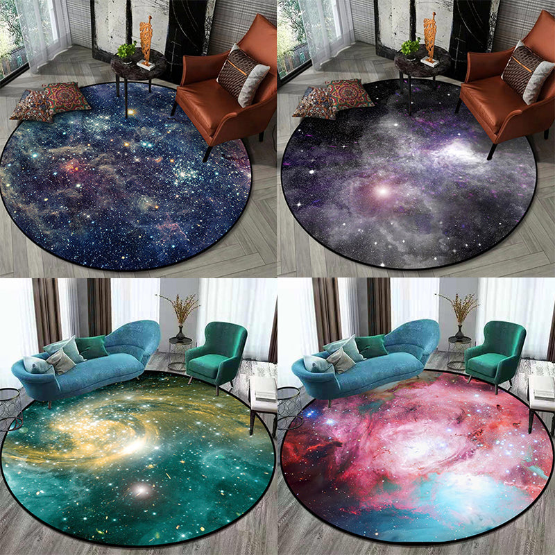 Avtoit | Nordic Living Room Rug Multifunctional 3D Room Printed Rug Synthetic Non-Slip Back Spot-Resistant Rug
