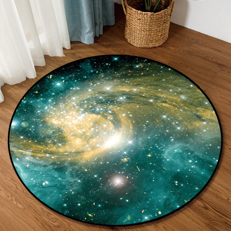 Avtoit | Nordic Living Room Rug Multifunctional 3D Room Printed Rug Synthetic Non-Slip Back Spot-Resistant Rug