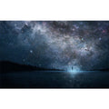 Avtoit | Soothing Children's Rug Multicolor 3D Starry Sky Pattern Rug Polypropylene Non-Slip Machine Washable Rug