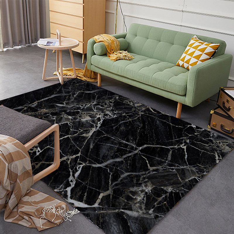 Avtoit | Colorful Relaxation Area Rug Cotton Blend Cartoon Pattern Indoor Rug Machine Washable Non-Slip Rug for Décor