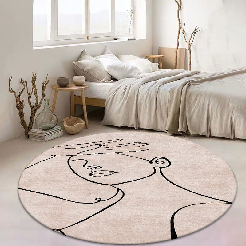 Avtoit | Multicolored artistic print carpet polypropylene Southwest carpet non-slip backing easy-care carpet for the room
