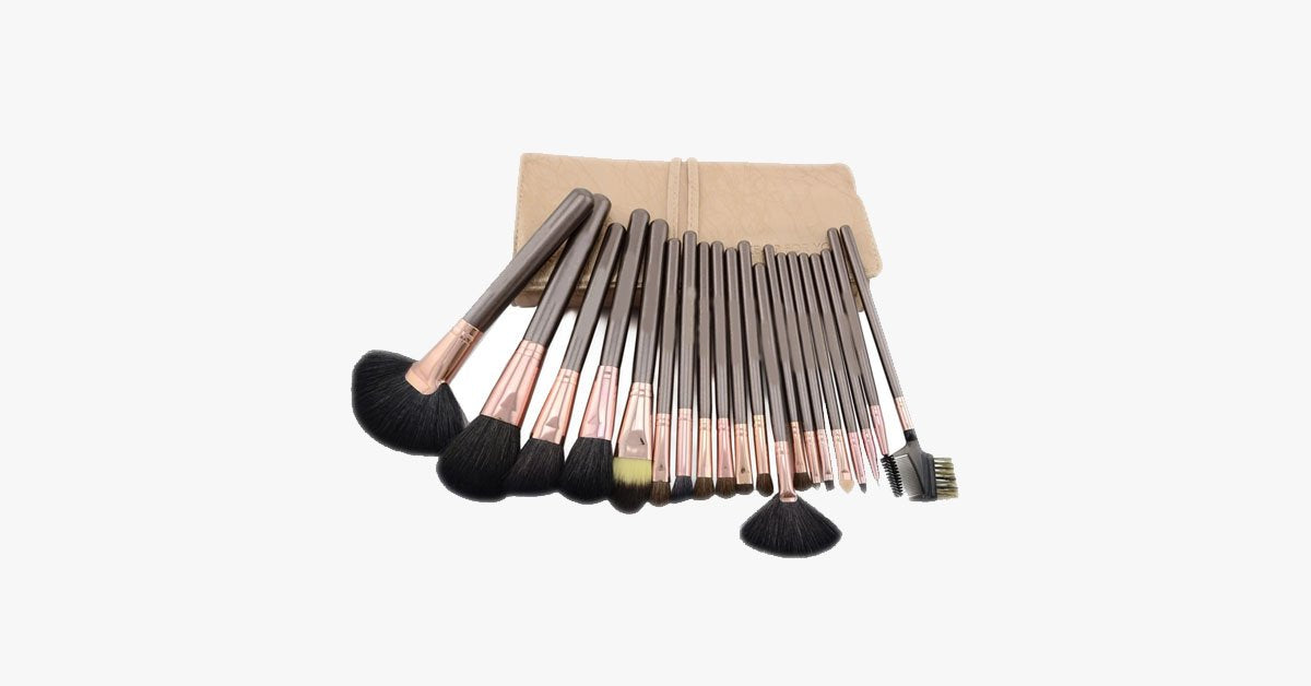 Avtoit | Coco Bronze Brush Set of 20 - Useful for full face makeup