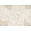 Avtoit | Creative Decor Rug Apricot Abstract Printed Area Rug Polypropylene Non-Slip Backing Pet Friendly Rug