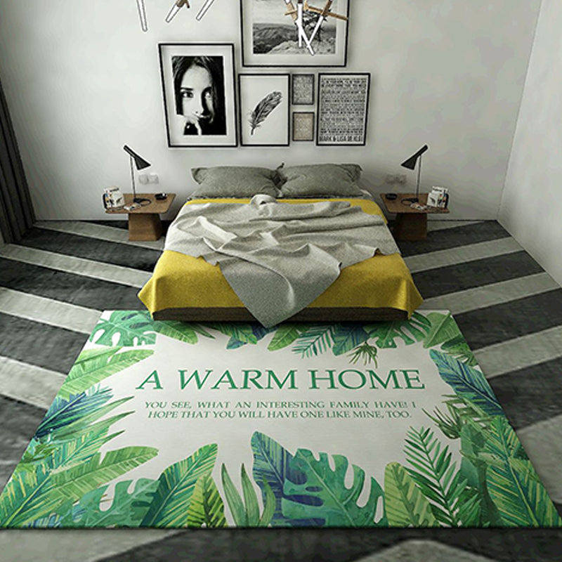 Avtoit | Western garden printed rug Multicolor Polyester rug with non-slip backing Stain-resistant indoor rug for bedroom