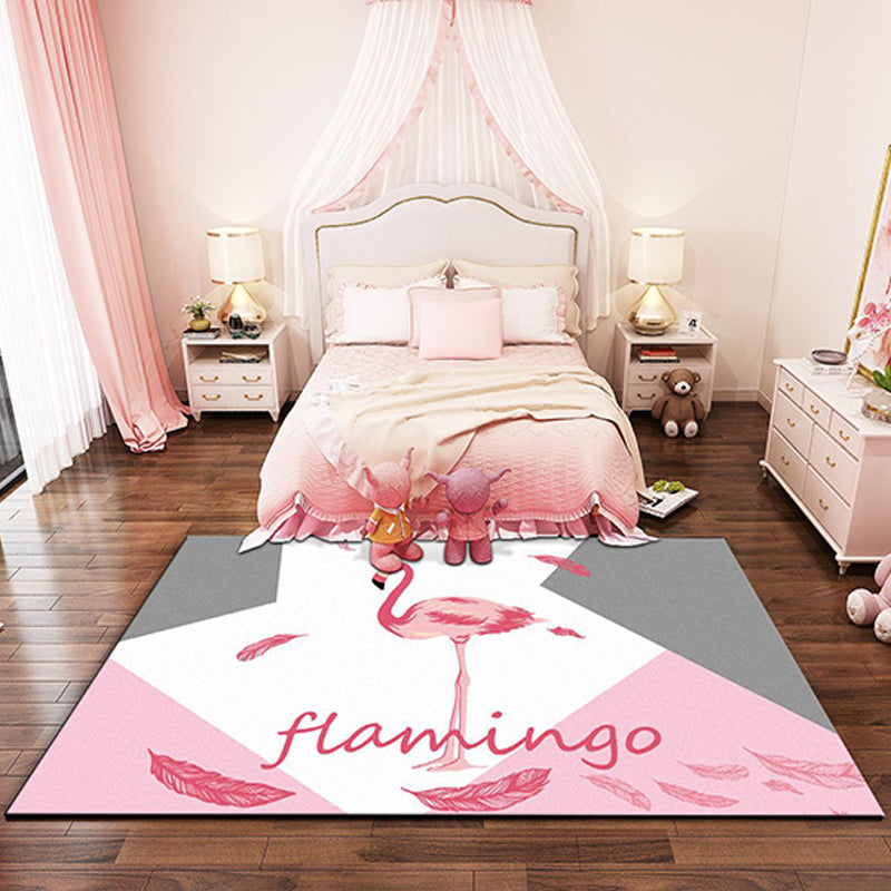 Avtoit | Western garden printed rug Multicolor Polyester rug with non-slip backing Stain-resistant indoor rug for bedroom