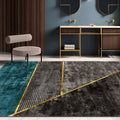 Avtoit | Nordic Living Room Rug More Colors Geometric Pattern Indoor Rug Polyester Pet-Friendly Stain Resistant Rug