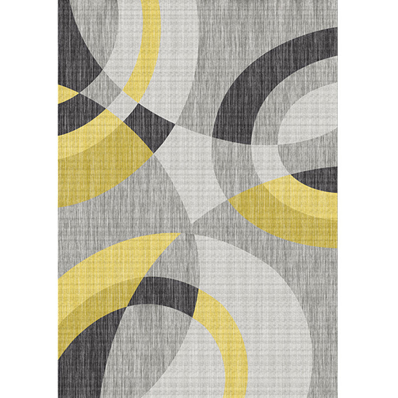 Avtoit | New Product Geometric Rug Multi-Color Polyester Rug Pet-Friendly Stain Resistant Indoor Rug for Living Room