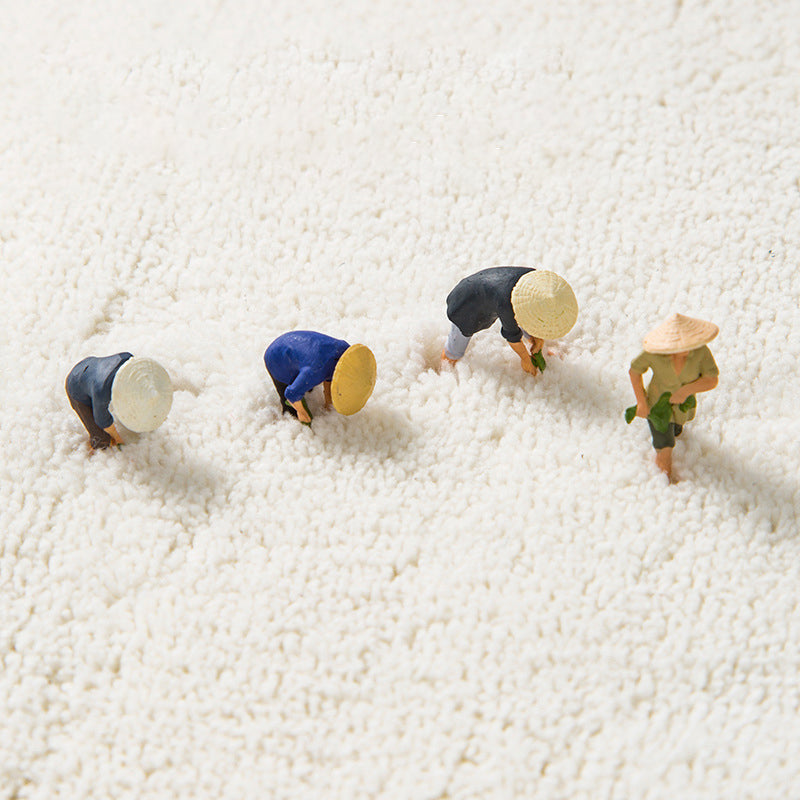 Avtoit | Modern children's room rug Multicolored cartoon pattern area rug polyester non-slip stain-resistant rug