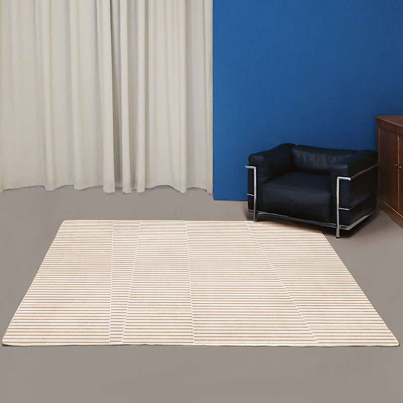 Avtoit | Casual Multicolor Relaxing Carpet Synthetic Color Block Carpet Non-Slip Back Washable Carpet for Bedroom