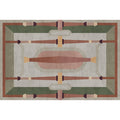 Avtoit | Morandi color geometric rug synthetic western rug non-slip backing machine washable rug for the living room
