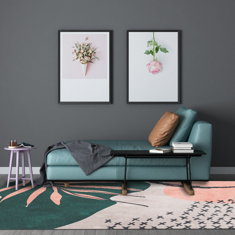 Avtoit | Morandi color new carpet polyester geometric pattern indoor carpet non-slip pet-friendly washable rug for the living room