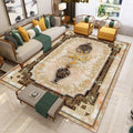 Avtoit | Luxury Southwest Rug Multicolored Floral Print Rug Pet-Friendly Easy to Care Washable Rug for the Living Room
