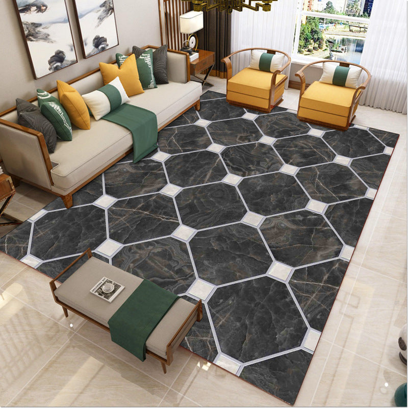 Avtoit | Luxury Southwest Rug Multicolored Floral Print Rug Pet-Friendly Easy to Care Washable Rug for the Living Room