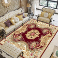 Avtoit | Olden Floral patterned carpet multicolored synthetic area rug non-slip backing pet-friendly rug for the living room