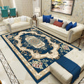 Avtoit | Retro floral pattern rug multicolored synthetic indoor rug easy-care pet-friendly rug for rooms