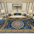 Avtoit | Southwestern Living Room Carpet Multicolored Floral Pattern Area Rug Polyester Non-Slip Back Easy Care Rug