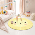 Avtoit | Casual Multicolored Pretty Rug Polypropylene Fairy Rug Indoor Carpet Non-slip Backing Washable Rug for Children's Room