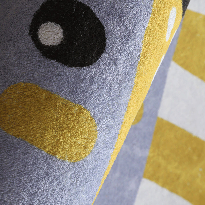 Avtoit | Simple Decoration Mat Multicolored Cartoon Rug Polyester Pet-Friendly Non-Slip Back Mat
