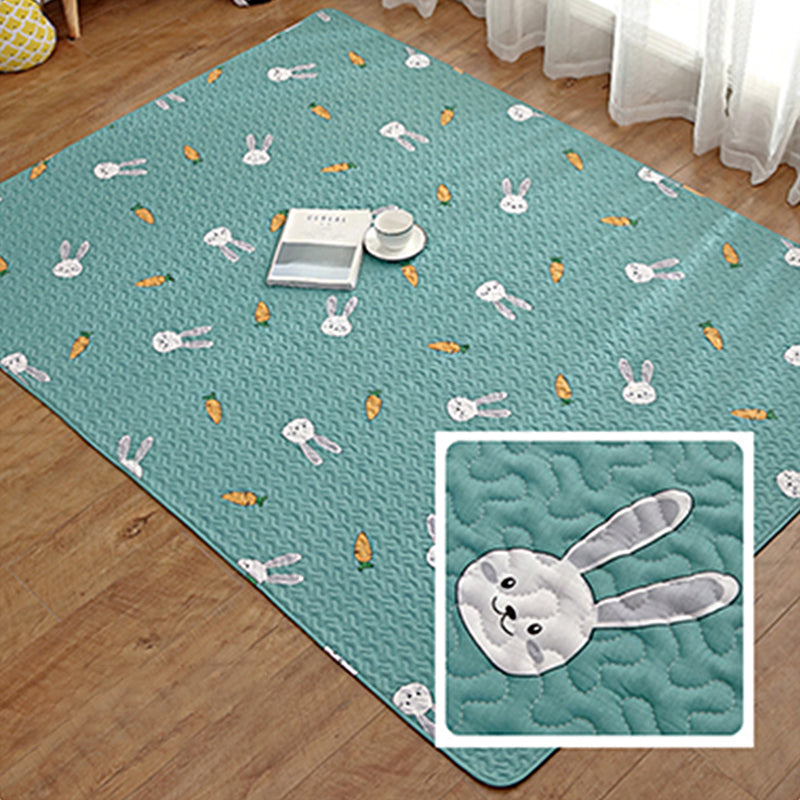 Avtoit | Beautiful children's room rug Colorful cartoon pattern rug Cotton non-slip backing pet-friendly rug