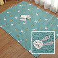 Avtoit | Beautiful children's room rug Colorful cartoon pattern rug Cotton non-slip backing pet-friendly rug