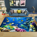 Avtoit | Sweet Animal Print Rug Multicolored Polypropylene Rug Polyester Non-Slip Back Washable Rug