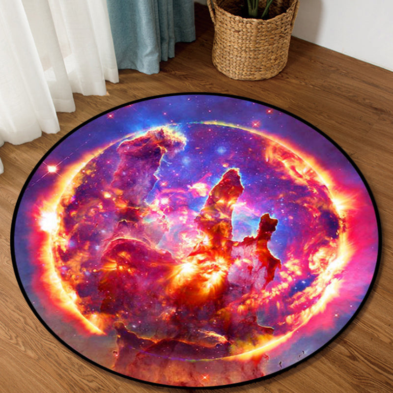 Avtoit | Modern Living Room Rug Multicolored Area Pattern Area Rug Pet-Friendly Easy Care Indoor Rug