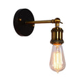 Avtoit | Exposed Bulb Design Metal Wall Lamp Factory 1 Head Dining Room Wall Light with Swivel Joint