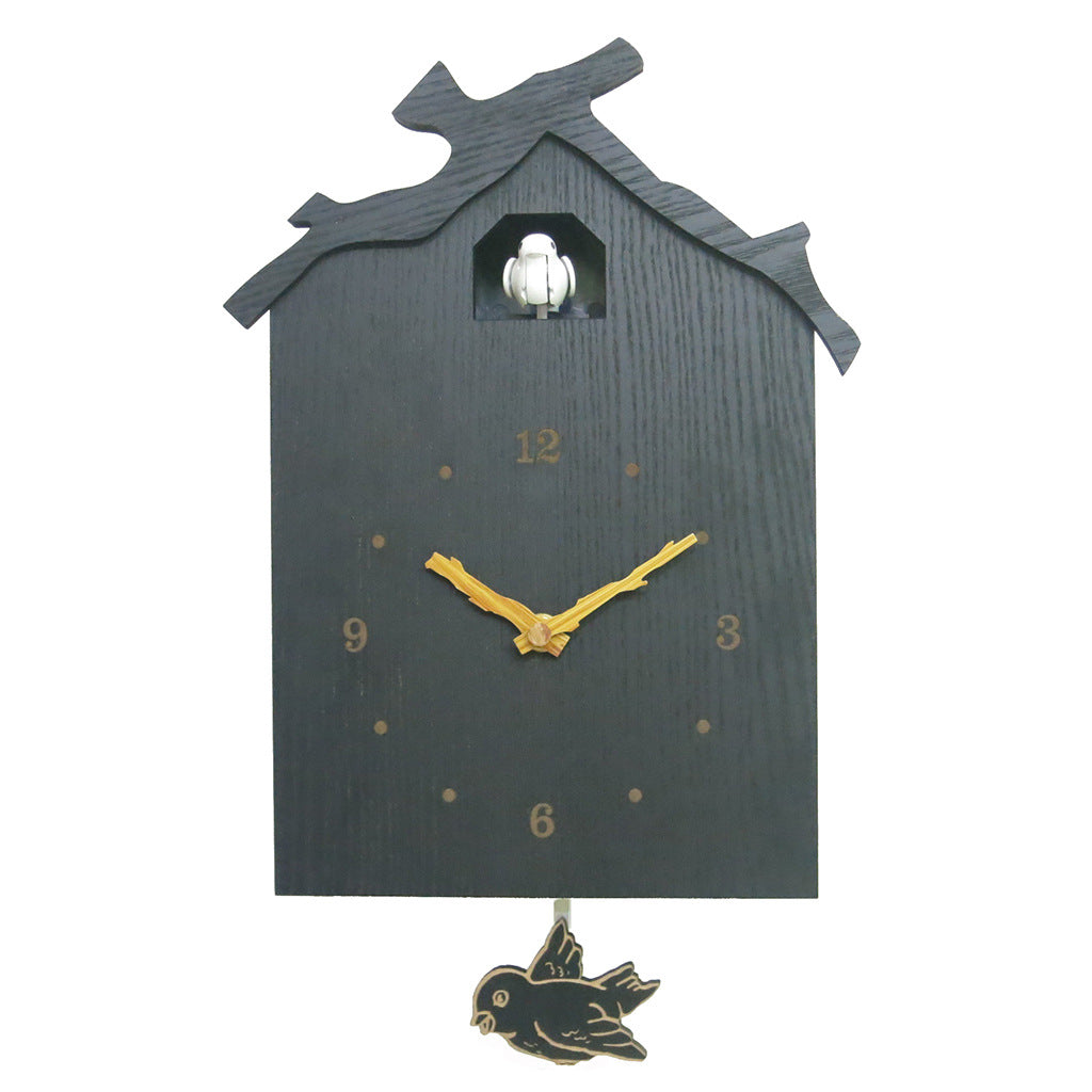 Avtoit | Cuckoo Pendulum Wall Clock for the Living Room 12 Inch