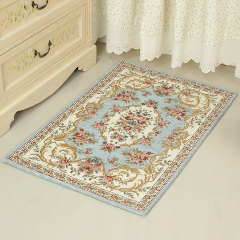 Avtoit | Chic Living Room Rug Multicolored Polypropylene Area Rug Non-Slip Back Easy-Care Indoor Rug