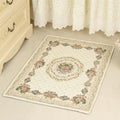 Avtoit | Simple Bedroom Carpet Colorful Floral Printed Indoor Rug Acrylic Non-Slip Pet-Friendly Rug